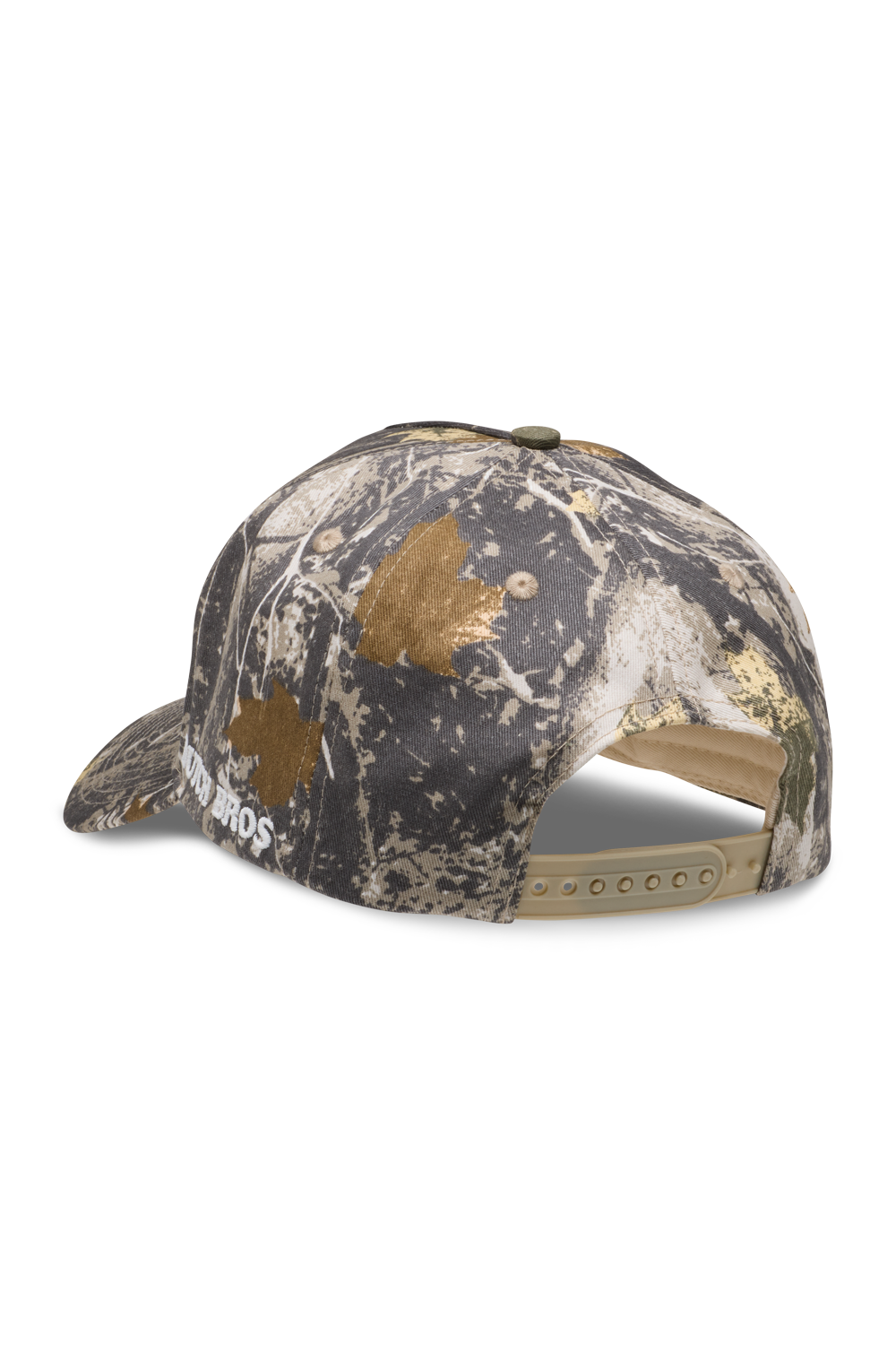 Dutch Bros camo hat with windmill