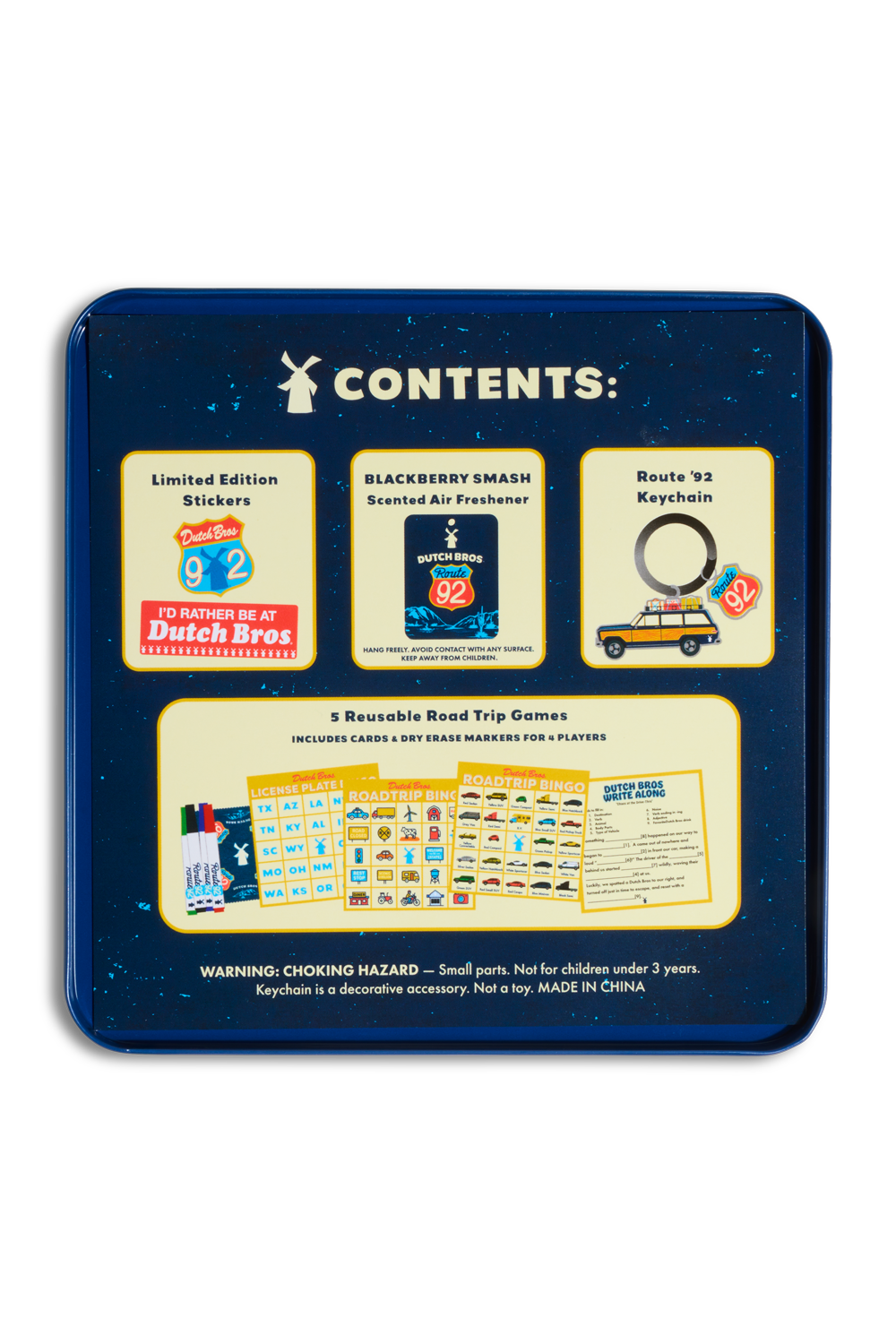 Route 92 Road Trip Tin