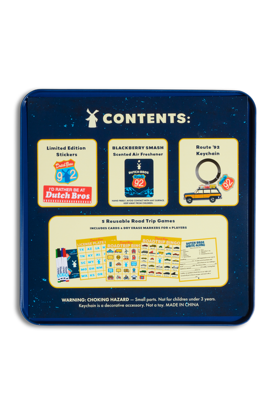 Route 92 Road Trip Tin