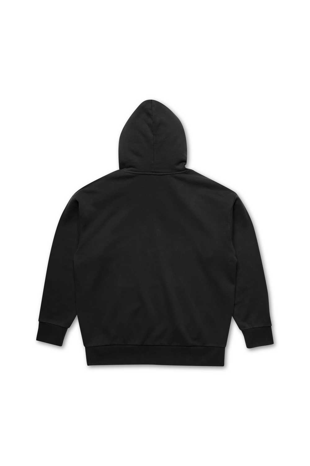 Black hoodie on a white background