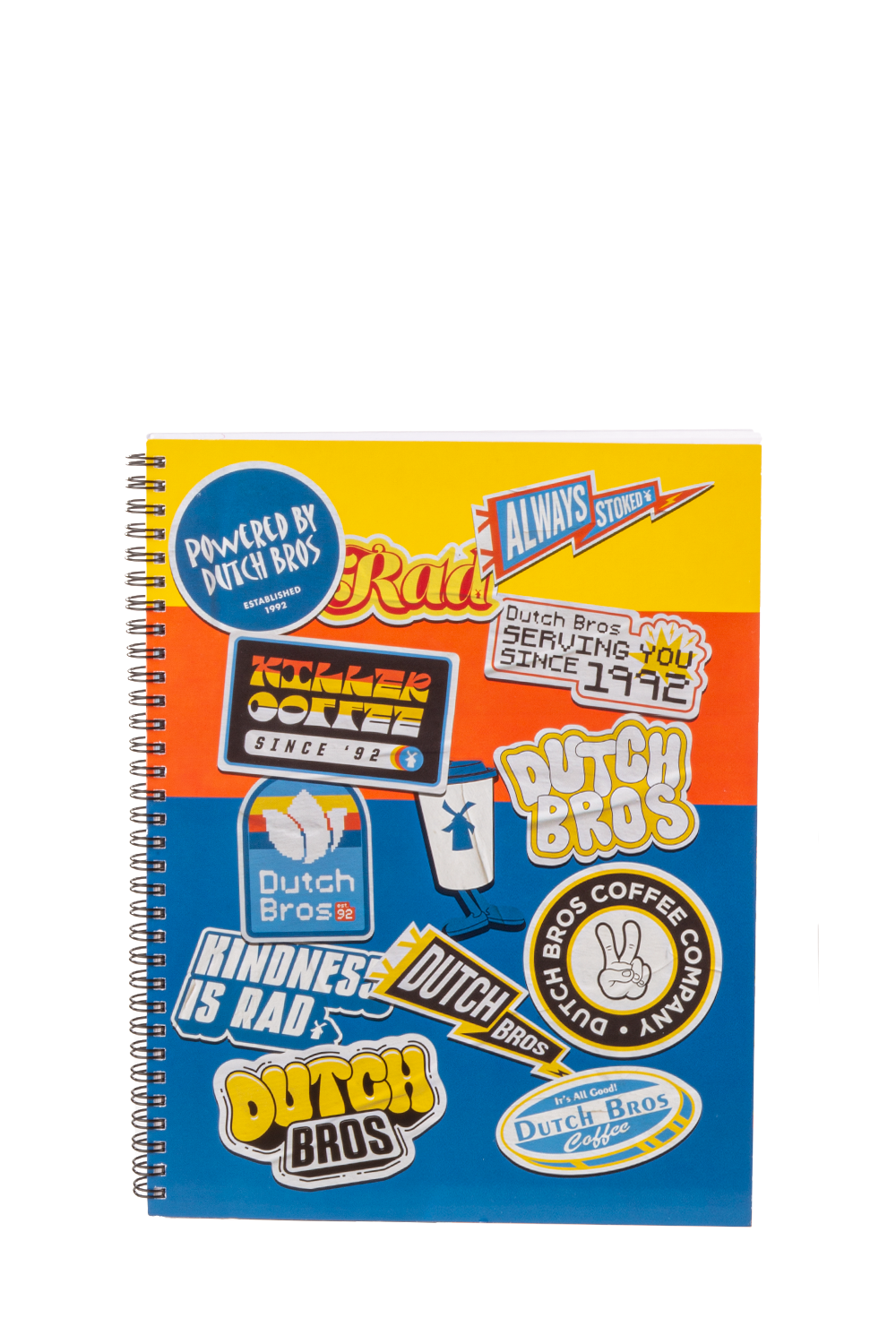 Dutch 101 - Notebook with Custom Sticker set