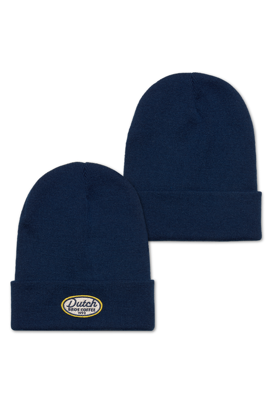 Retro Dutch Patch - Navy Beanie