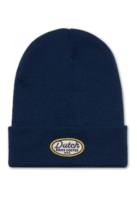 Retro Dutch Patch - Navy Beanie