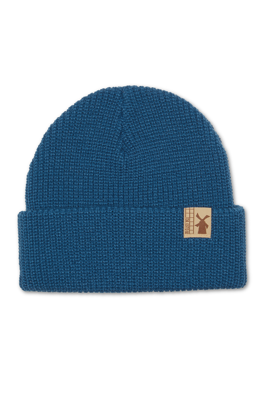 Dutch Logo - Blue Knit Beanie