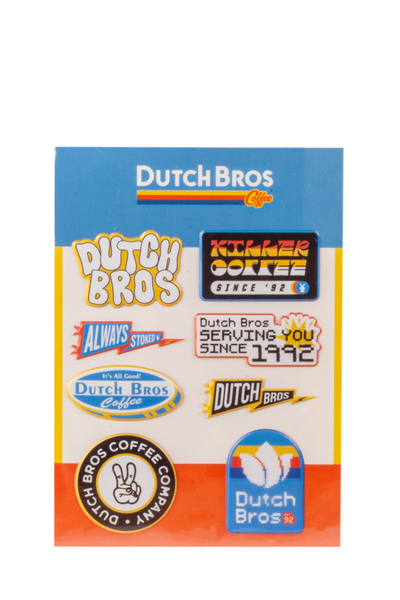 Dutch 101 - Notebook with Custom Sticker set