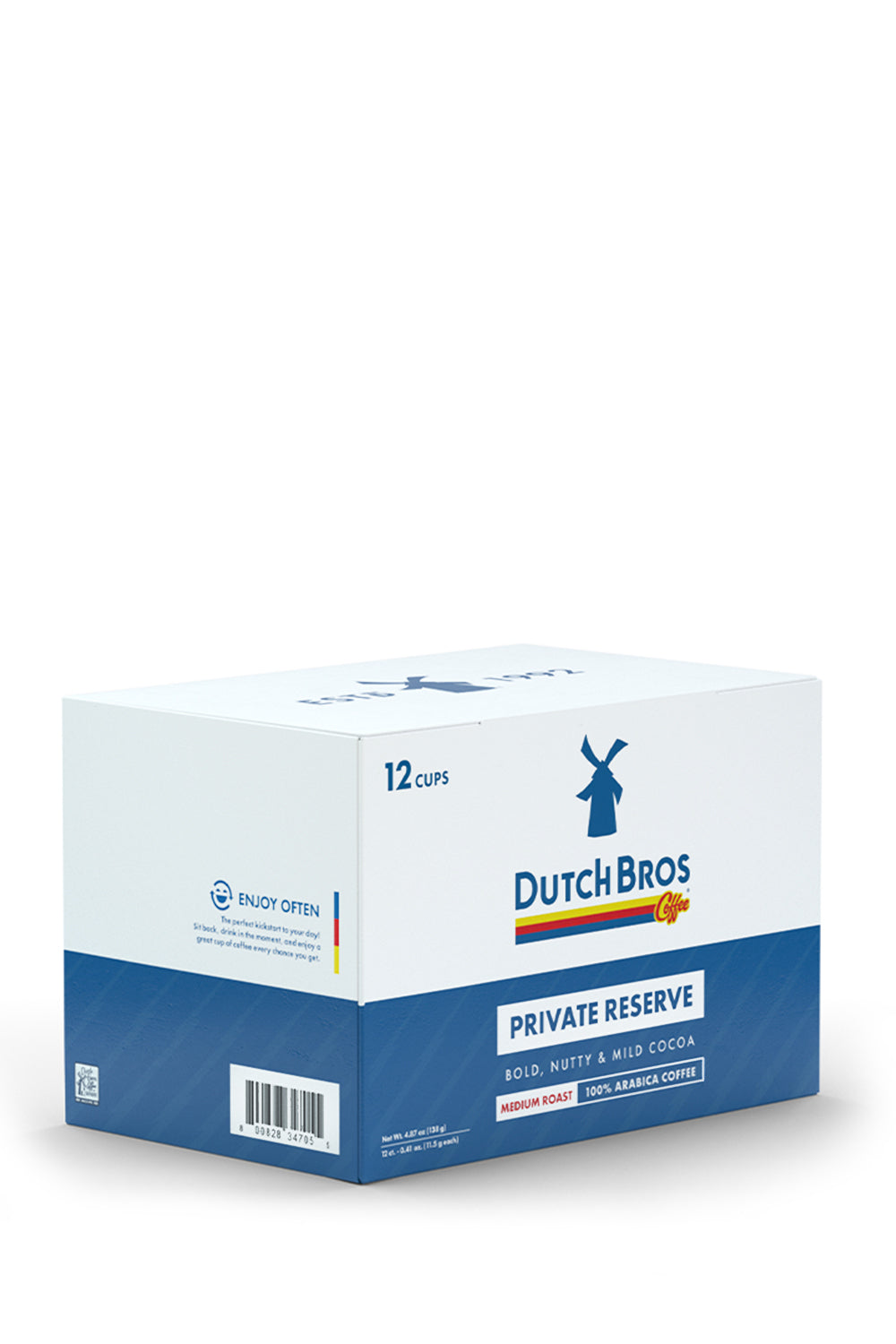 a box of dutch bros kerig k cups